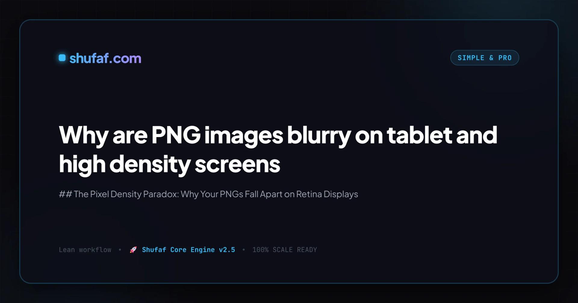 Why are PNG images blurry on tablet and high density screens