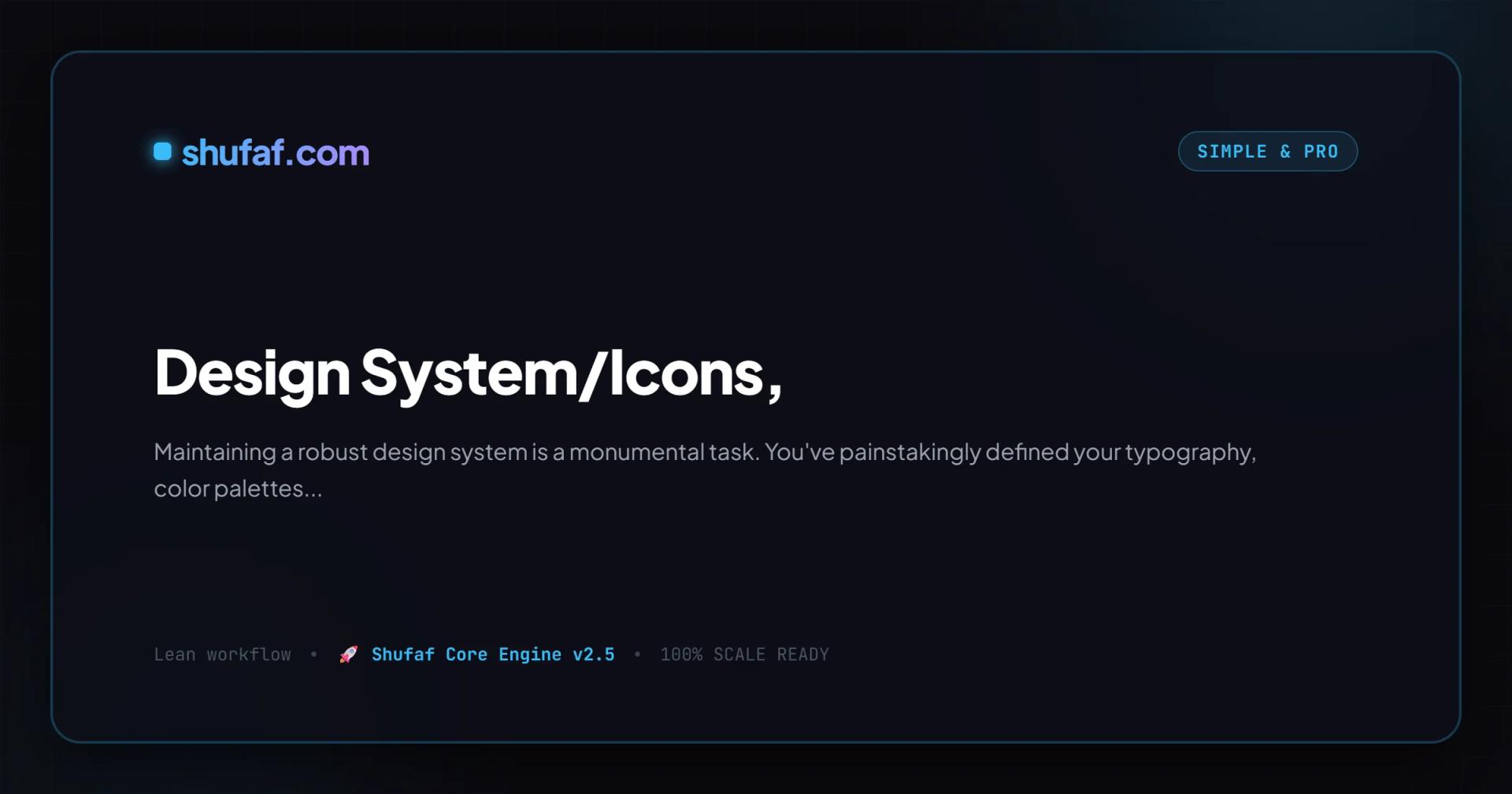 How to prepare SVG assets for a design system